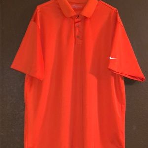 XL Orange Nike Golf Polo